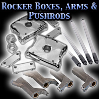 Rocker Boxes, Arms, Pushrods